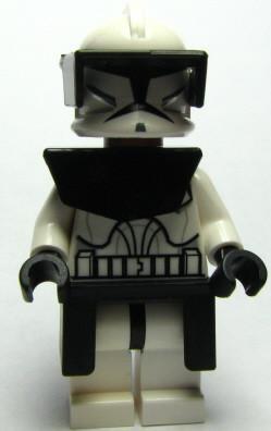 LEGO Minifigure -- Clone Commander (8014)-Star Wars / Star Wars Clone Wars -- SW0223 -- Creative Brick Builders